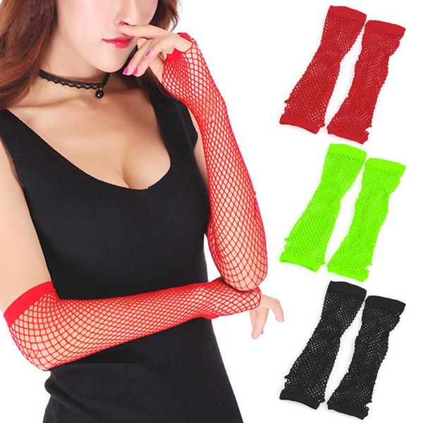 women lady punk dance costume party lace fingerless fishnet gloves mittens y0827, Blue;gray
women lady punk dance costume party lace fingerless fishnet gloves mittens y0827, Blue;gray