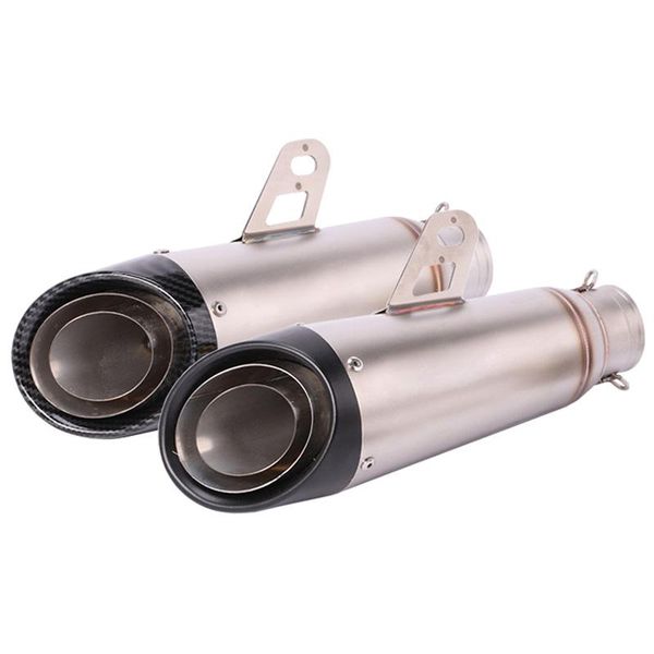 motorcycle exhaust system inlet 51mm 61mm pipe muffler motorbike slip on escape moto universal for s1000rr cbr1000rr r1 r3 r6 mt10 etc
motorcycle exhaust system inlet 51mm 61mm pipe muffler motorbike slip on escape moto universal for s1000rr cbr1000rr r1 r3 r6 mt10 etc