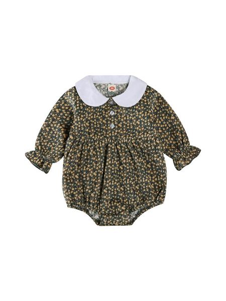 toddler girls romper floral long sleeve pleated high waist crotch buttons rompers fall winter clothes, Blue
toddler girls romper floral long sleeve pleated high waist crotch buttons rompers fall winter clothes, Blue