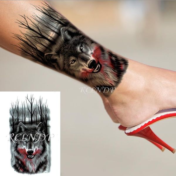 temporary tattoos waterproof tattoo sticker bleeding wolf forest dead tree big size fake tatto flash tatoo arm leg art for women men
temporary tattoos waterproof tattoo sticker bleeding wolf forest dead tree big size fake tatto flash tatoo arm leg art for women men