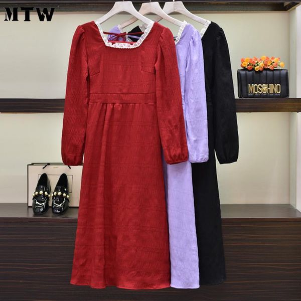 casual dresses retro square collar dress elegant high waist party 2021 women spring solid long sleeve loose a-line, Black;gray
casual dresses retro square collar dress elegant high waist party 2021 women spring solid long sleeve loose a-line, Black;gray
