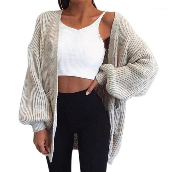 women's jackets loose knitted cardigan sweater for women 2021 open stitch sleeve autumn winter coat solid casual jumper plus size, Black;brown
women's jackets loose knitted cardigan sweater for women 2021 open stitch sleeve autumn winter coat solid casual jumper plus size, Black;brown