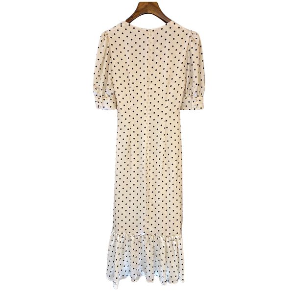 dresses print dot ruched for women v neck short sleeve high waist patchwork bowknot midi es female fashion, Black;gray
dresses print dot ruched for women v neck short sleeve high waist patchwork bowknot midi es female fashion, Black;gray