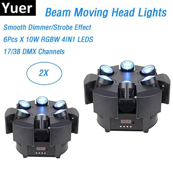 effects 2pcs 2021 arrival 6x10w rgbw 4in1 led smart beam moving head lights dmx512 control dj disco strobe
effects 2pcs 2021 arrival 6x10w rgbw 4in1 led smart beam moving head lights dmx512 control dj disco strobe