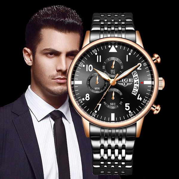 wristwatches 2021 fashion clock black mens watches lige watch men waterproof quartz for man sport chronograph+box, Slivery;brown
wristwatches 2021 fashion clock black mens watches lige watch men waterproof quartz for man sport chronograph+box, Slivery;brown