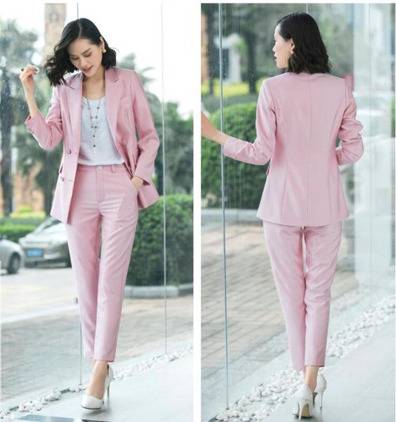 women's two piece pants fashion spring suit office set long sleeve 2 female autumn pieces sets, White
women's two piece pants fashion spring suit office set long sleeve 2 female autumn pieces sets, White