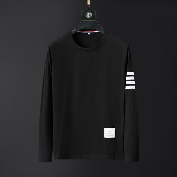 brand mens t shirts graphic autumn long sleeve clothes plus size homme korean style fashion black striped 210319, White;black
brand mens t shirts graphic autumn long sleeve clothes plus size homme korean style fashion black striped 210319, White;black