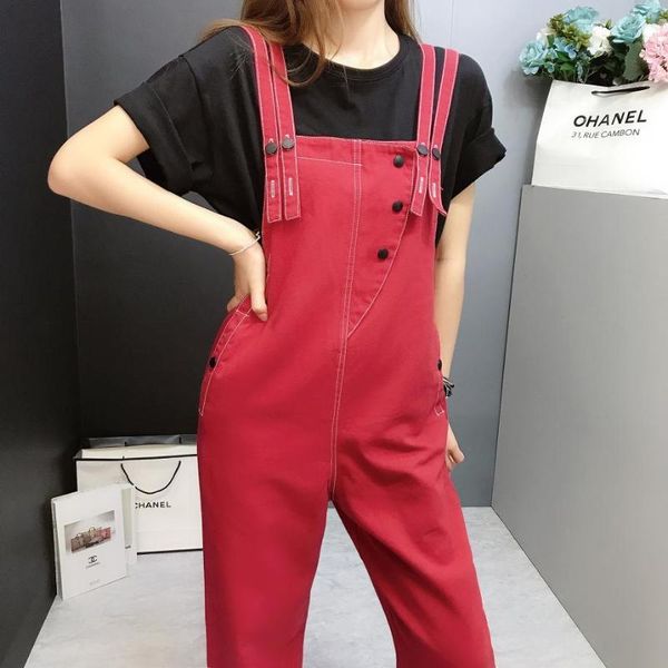 women's jumpsuits & rompers 2021 summer overalls for women denim sleeveless casual loose suspenders, Black;white
women's jumpsuits & rompers 2021 summer overalls for women denim sleeveless casual loose suspenders, Black;white
