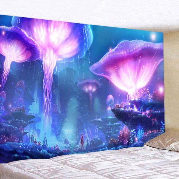 tapestries wall hanging jellyfish tapestry bedspread blanket home decor aesthetic hippie flower art decorations
tapestries wall hanging jellyfish tapestry bedspread blanket home decor aesthetic hippie flower art decorations