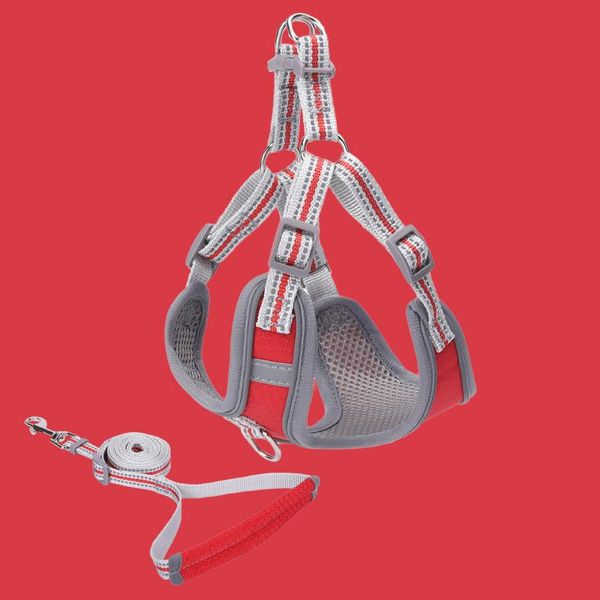 dog collars & leashes pet harness and leash set reflective adjustable vest safety breathable walking training for medium small dogs
dog collars & leashes pet harness and leash set reflective adjustable vest safety breathable walking training for medium small dogs