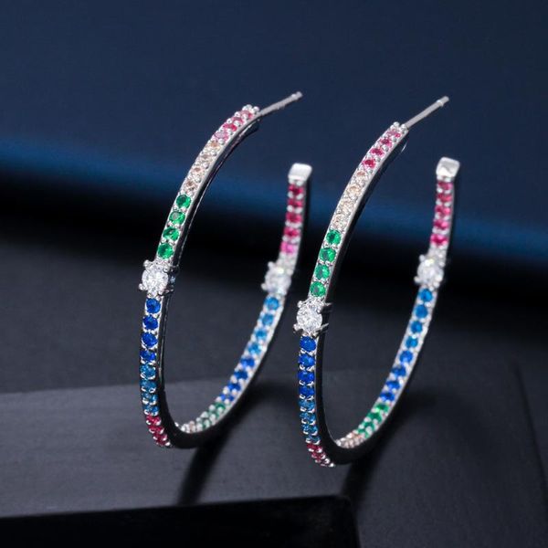 trendy hoop earrings for women charm crystal rose gold wedding earing party friendship fashion jewelry & valentine gifts huggie, Golden;silver
trendy hoop earrings for women charm crystal rose gold wedding earing party friendship fashion jewelry & valentine gifts huggie, Golden;silver