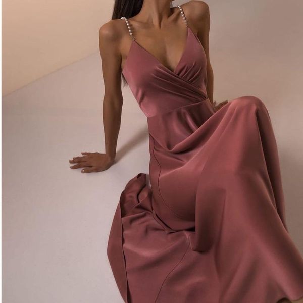 casual dresses 2021 summer women's dress v-neck spaghetti with club party mid-length fairy, Black;gray
casual dresses 2021 summer women's dress v-neck spaghetti with club party mid-length fairy, Black;gray