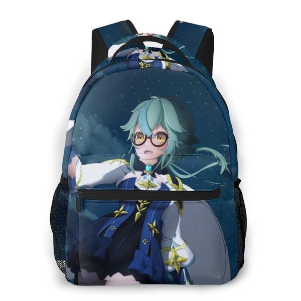 backpack sucrose art genshin impact for girls boys travel rucksackbackpacks teenage school bag 
backpack sucrose art genshin impact for girls boys travel rucksackbackpacks teenage school bag