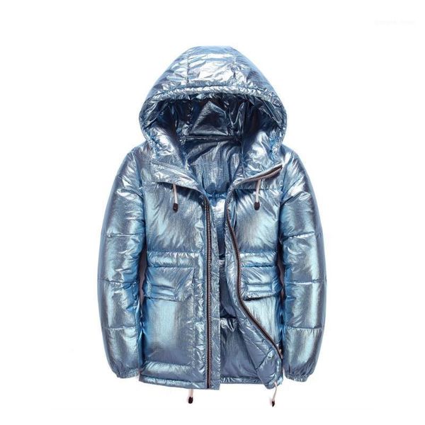 men's down & parkas style bread coat winter thickened warm 90 white medium length jacket for couple, Black
men's down & parkas style bread coat winter thickened warm 90 white medium length jacket for couple, Black