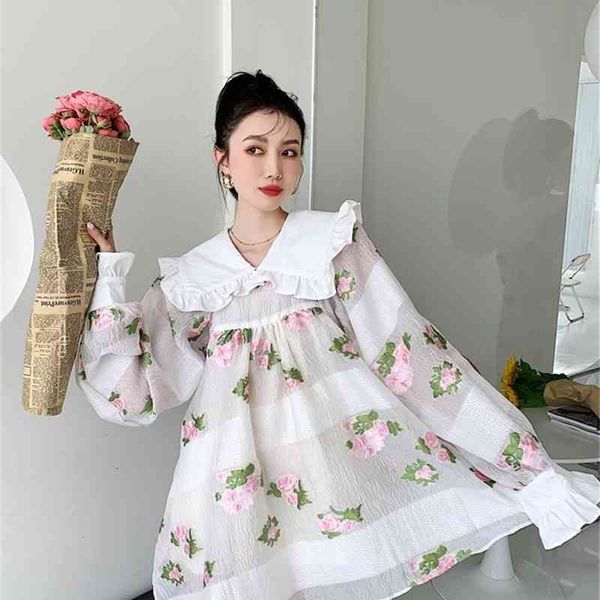 casual dresses jacquard peter pan collar lantern sleeve spring runway long floral mini loose ruched women lmdk, Black;gray
casual dresses jacquard peter pan collar lantern sleeve spring runway long floral mini loose ruched women lmdk, Black;gray