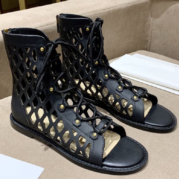 peep toe woman summer fishing net 2021 new leather ankle women shoes boots de mujer lace up flat, Black
peep toe woman summer fishing net 2021 new leather ankle women shoes boots de mujer lace up flat, Black