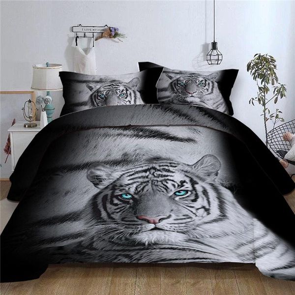 tiger printed bedding set wild animal single double black duvet cover twin king size bed linen for bedclothes sets
tiger printed bedding set wild animal single double black duvet cover twin king size bed linen for bedclothes sets