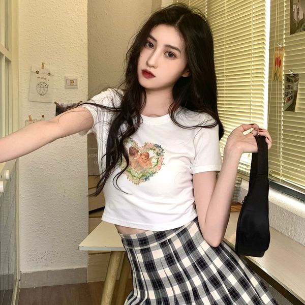 2 colors 2021 summer preppy style cartoon print short sleeve short design tshirts womens tee shirt femme women (c2351), White
2 colors 2021 summer preppy style cartoon print short sleeve short design tshirts womens tee shirt femme women (c2351), White