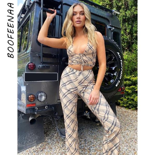 women's pants & capris boofeenaa plaid printed high waist straight leg women clothes 2021 fashion street style trousers sweatpants c84-, Black;white
women's pants & capris boofeenaa plaid printed high waist straight leg women clothes 2021 fashion street style trousers sweatpants c84-, Black;white