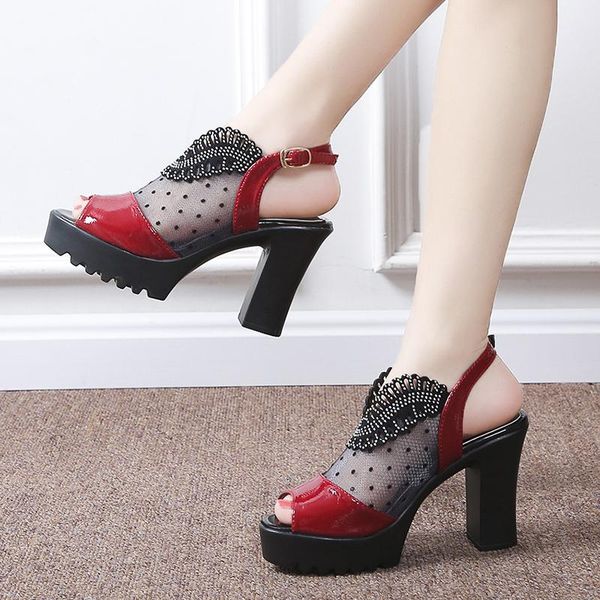 drop women peep toe high heels sandals black mesh crystal dress party shoes woman buckle platform
drop women peep toe high heels sandals black mesh crystal dress party shoes woman buckle platform