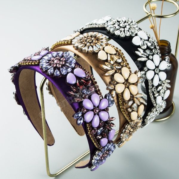 luxury baroque geometric crystal headband vintage multi color rhinestone wide-brimmed hairband girls party headoieces, Silver
luxury baroque geometric crystal headband vintage multi color rhinestone wide-brimmed hairband girls party headoieces, Silver
