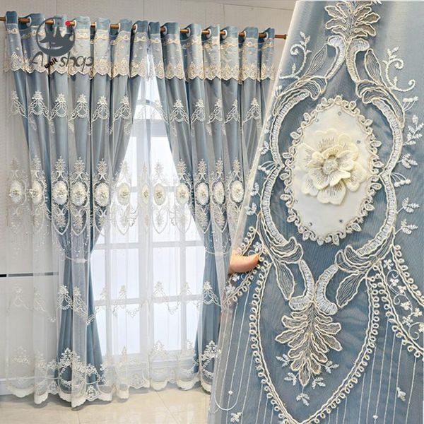 curtain & drapes as high-end european style luxury embossed double-layer american included curtains for living dining room bedroom
curtain & drapes as high-end european style luxury embossed double-layer american included curtains for living dining room bedroom