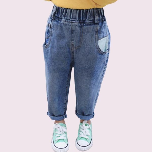jeans baby girls casual style patchwork infantil teenage kids clothes for 0 to 6 year, Blue
jeans baby girls casual style patchwork infantil teenage kids clothes for 0 to 6 year, Blue