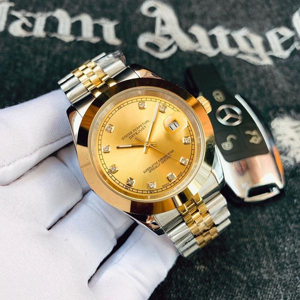 wristwatches men's watch mechanical 1:1steel band 50m waterproof clock a++ reloj de los hombres 2021, Slivery;brown
wristwatches men's watch mechanical 1:1steel band 50m waterproof clock a++ reloj de los hombres 2021, Slivery;brown