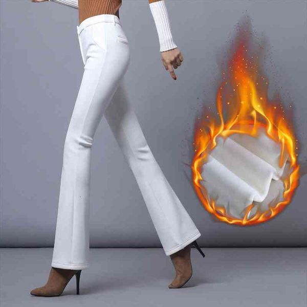 fashion white bell bottom pants for women autumn winter warm velvet high waist pants elegant mujer pantalones thermal trousers, Black;white
fashion white bell bottom pants for women autumn winter warm velvet high waist pants elegant mujer pantalones thermal trousers, Black;white