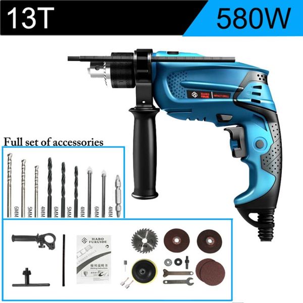 professiona electric drills 580w impact drill household small hammer 220v multifunctional pistol screwdriver tool set
professiona electric drills 580w impact drill household small hammer 220v multifunctional pistol screwdriver tool set