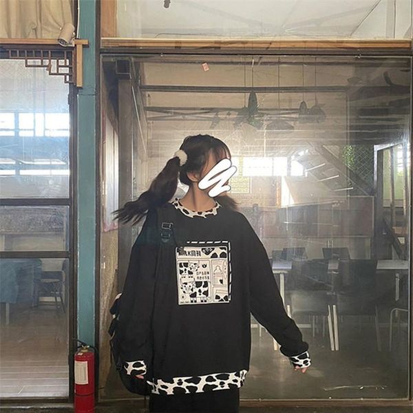 women's hoodies & sweatshirts autumn cartoon high street students harajuku women cow printed girls loose korea fashion black hooded jap
women's hoodies & sweatshirts autumn cartoon high street students harajuku women cow printed girls loose korea fashion black hooded jap