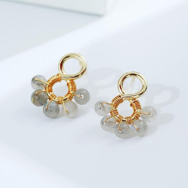 gray moonstone studs earrings 925 sterling silver 8 words design pearl for women stud, Golden;silver
gray moonstone studs earrings 925 sterling silver 8 words design pearl for women stud, Golden;silver