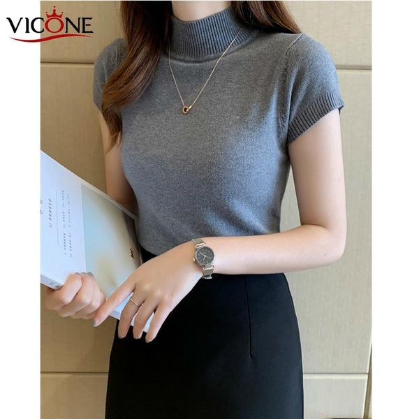 women's sweaters vicone womens turtleneck sweater women pullover jumper knitted short slevess, White;black
women's sweaters vicone womens turtleneck sweater women pullover jumper knitted short slevess, White;black