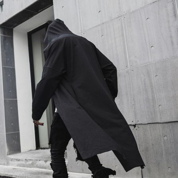 men's trench coats men oversized thin long coat hooded shirt nightclub singer punk hip hop jacket stage costume gothic style street clo, Tan;black
men's trench coats men oversized thin long coat hooded shirt nightclub singer punk hip hop jacket stage costume gothic style street clo, Tan;black