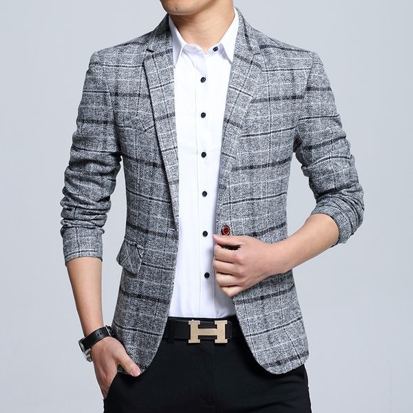 fashion suits plaid blazer men's rustic youth handsome autumn leisure slim fit korean trend oversized woollen single west coat, White;black
fashion suits plaid blazer men's rustic youth handsome autumn leisure slim fit korean trend oversized woollen single west coat, White;black