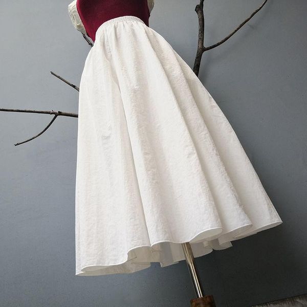 skirts women chic solid tender simple ulzzang retro all-match summer autumn basic ladies lovely ins elastic waist a-line, Black
skirts women chic solid tender simple ulzzang retro all-match summer autumn basic ladies lovely ins elastic waist a-line, Black