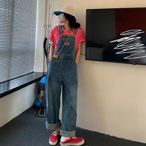 women's jeans jumpsuits women wide leg denim overalls all-match streetwear blue suspenders trousers korean style baggy mujer fashion le
women's jeans jumpsuits women wide leg denim overalls all-match streetwear blue suspenders trousers korean style baggy mujer fashion le
