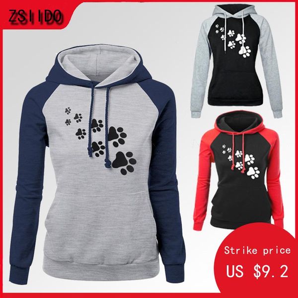 women's hoodies & sweatshirts harajuku ear cat dog paws women sweatshirt cute pattern long sleeve winter pink casual pullovers print c, Black
women's hoodies & sweatshirts harajuku ear cat dog paws women sweatshirt cute pattern long sleeve winter pink casual pullovers print c, Black