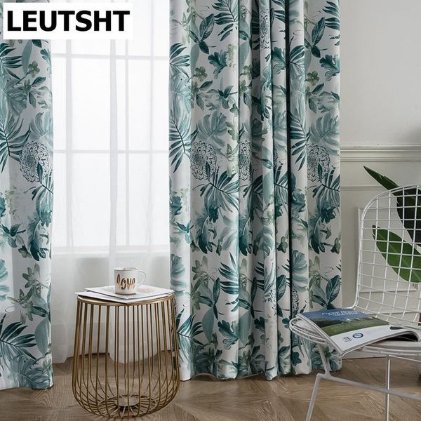 curtain & drapes nordic linen printing curtains for bedroom thickened american shade living room green leaves
curtain & drapes nordic linen printing curtains for bedroom thickened american shade living room green leaves