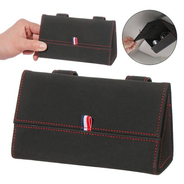 universal car sunglass holder visor sunglasses case goggles protective box with hidden magnetic closure auto accessories other interior
universal car sunglass holder visor sunglasses case goggles protective box with hidden magnetic closure auto accessories other interior