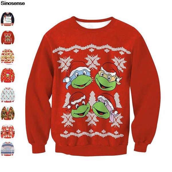 women's sweaters women men ugly christmas sweater crewneck sweatshirt 3d funny printed autumn winter holiday party xmas jumpers, White;black
women's sweaters women men ugly christmas sweater crewneck sweatshirt 3d funny printed autumn winter holiday party xmas jumpers, White;black