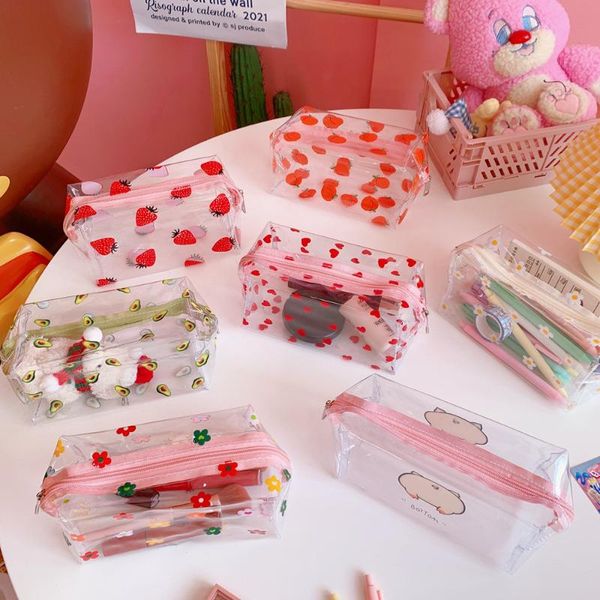 cosmetic bags & cases transparent women's bag travel accessories makeup manicure zipper waterproof for girl large capacity handbags
cosmetic bags & cases transparent women's bag travel accessories makeup manicure zipper waterproof for girl large capacity handbags