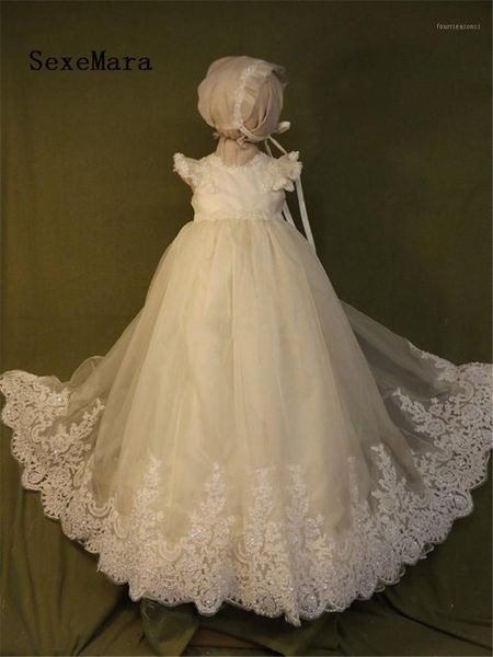 girl's dresses sparkly customized infant girl baptism gown lace beading baby christening dress long with bonnet1, Red;yellow
girl's dresses sparkly customized infant girl baptism gown lace beading baby christening dress long with bonnet1, Red;yellow