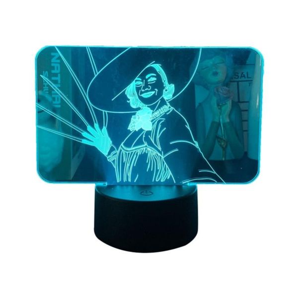 night lights creative 3d illusion light led usb picture lamp alcina dimitrescu nightlight atmosphere decor kids fans gift app control
night lights creative 3d illusion light led usb picture lamp alcina dimitrescu nightlight atmosphere decor kids fans gift app control