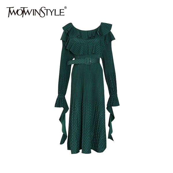 print patchwork ruffle dress for women v neck long sleeve high waist spring elegant dresses female fashion 210520, Black;gray
print patchwork ruffle dress for women v neck long sleeve high waist spring elegant dresses female fashion 210520, Black;gray