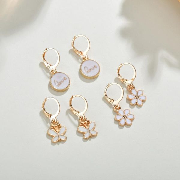 modyle korean cute vintage flower round butterfly drop earrings for women fashion boucle d'oreille brincos jewelry dangle & chandelier, Silver
modyle korean cute vintage flower round butterfly drop earrings for women fashion boucle d'oreille brincos jewelry dangle & chandelier, Silver