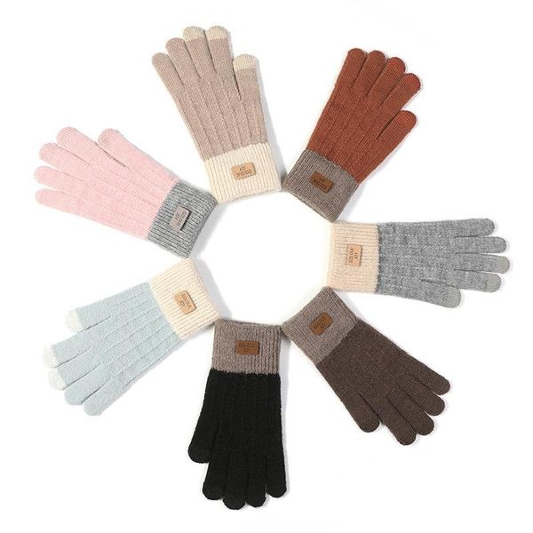 sports gloves ins winter female alpaca fleece comfortable high-stretch plus touch screen knitted warm fashionable y2k, Black
sports gloves ins winter female alpaca fleece comfortable high-stretch plus touch screen knitted warm fashionable y2k, Black