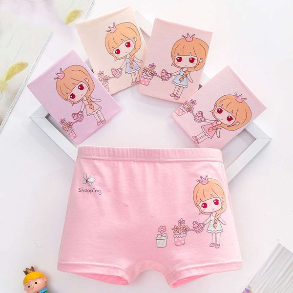 cute cartoon beautiful girl printed children girls' boxers combed cotton medium and large underwear, Camo
cute cartoon beautiful girl printed children girls' boxers combed cotton medium and large underwear, Camo