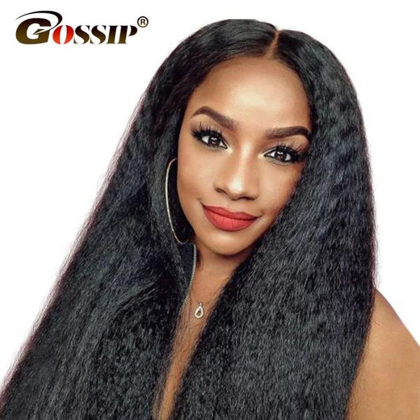 lace wigs kinky straight 4x4 closure wig human hair for black women glueless brazilian remy, Black;brown
lace wigs kinky straight 4x4 closure wig human hair for black women glueless brazilian remy, Black;brown