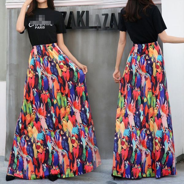 fashion maxi long floral womens skirt floor length elastic high waist muslim skirts cartoon printed midi mujer, Black
fashion maxi long floral womens skirt floor length elastic high waist muslim skirts cartoon printed midi mujer, Black